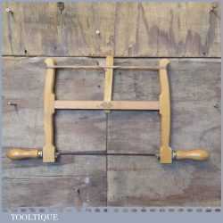 Vintage Marples Beechwood Bow Saw - Good Condition