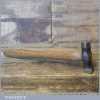 Vintage Sheet Metal Worker’s Square Round Face Hammer - Good Condition