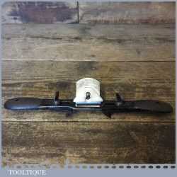 Scarce Vintage Stanley USA Sweetheart No: 65 Chamfer Spokeshave Original Iron