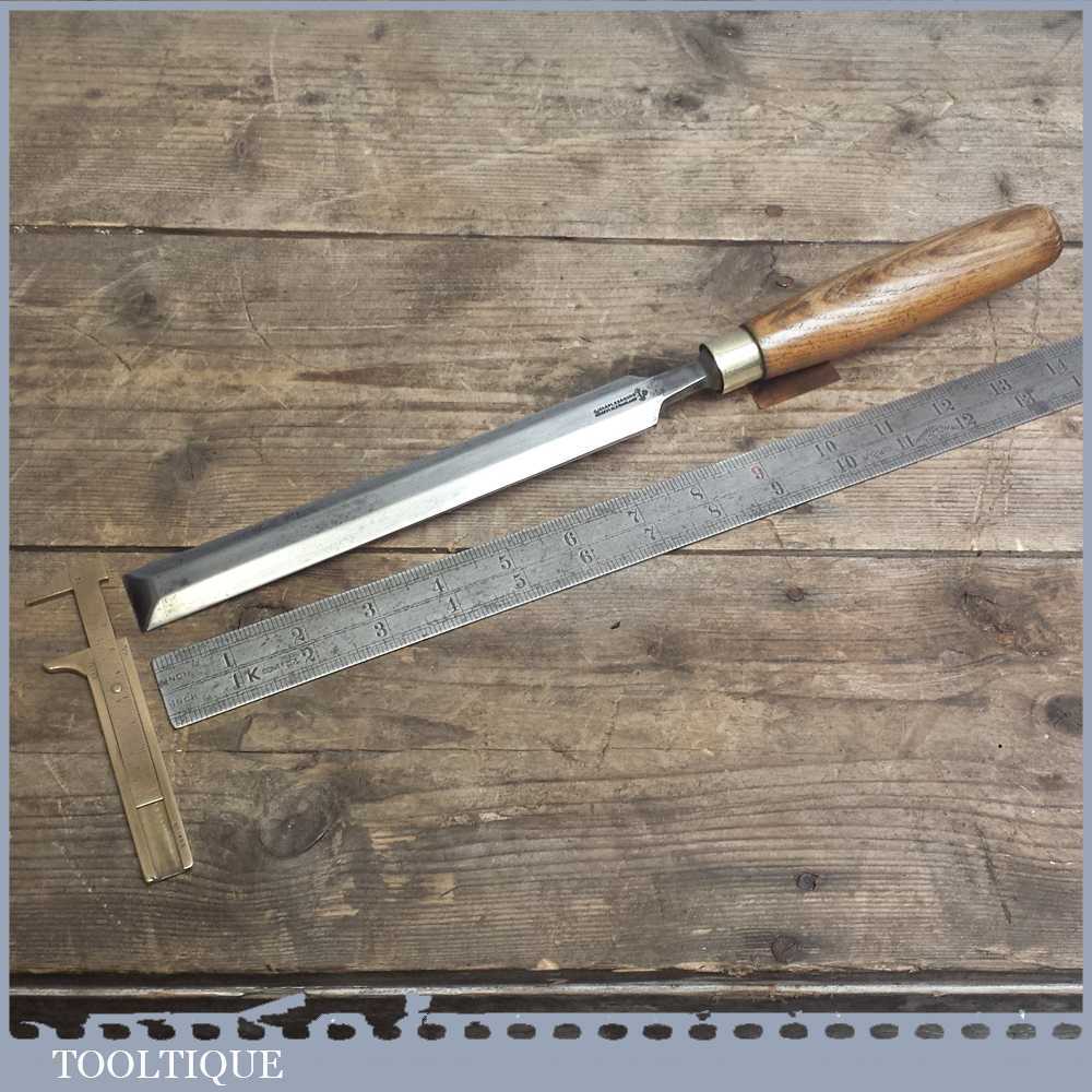 Vintage Forged Steel 1" Bevel Edge Paring Chisel By MARPLES & SONS