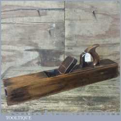 Vintage G.P Preston Sheffield 22” Beechwood Try Plane - Good Condition