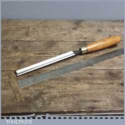 Vintage forged steel 7/8" Gouge Paring Chisel by MARPLES & SONS