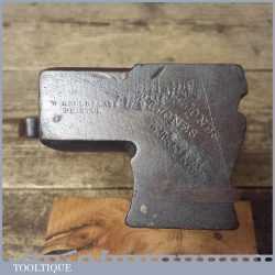 Antique W Greenslade 3/4” Common Ogee Beech Moulding Plane