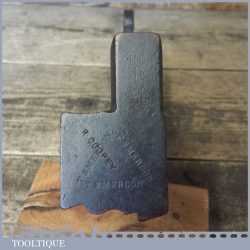 Antique Moseley & Son Lamb’s Tongue Sash Beech Wood Moulding Plane