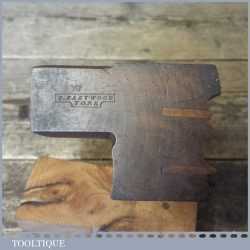 Antique G Eastwood 19th C Grecian Ogee Bead Beech Moulding Plane