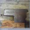 Antique G Eastwood 19th C Lamb’s Tongue Sash Beech Moulding Plane