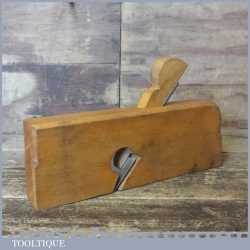Vintage Usable 1 ½” Beech Wood Skew Mouthed Rabbet Plane