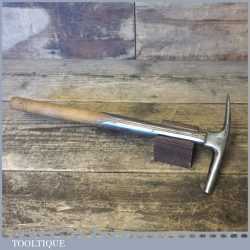 Vintage German Saddlers Leatherworking Strapped Tack Hammer - Good Condition