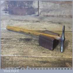 Vintage Upholsterer’s Cross Pein Slimline Hammer - Good Condition