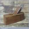 Vintage Carpenters Beechwood Smoothing Block Plane - Good Condition
