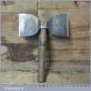 Scarce Vintage Joseph Tyzack & Son Double Edge Brick Cleaning Axe