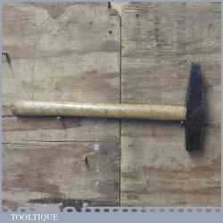 Vintage Cast Steel Shipwright’s Maul Ash Handle - Good Condition