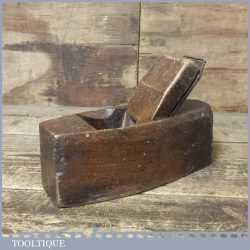 Vintage Carpenters Beechwood Smoothing Block Plane - Fair Condition