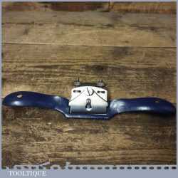 Vintage Record No: 0151 Curved Sole Adjustable Metal Spokeshave - Refurbished