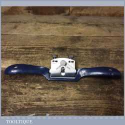 Vintage Record No: A151 Adjustable Flat Soled Metal Spokeshave - Refurbished