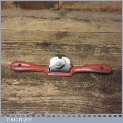 Vintage German No: 64 Flat Soled Metal Spokeshave - Good Condition