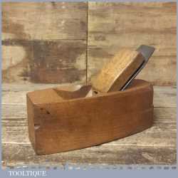 Vintage Mathieson Beechwood Smoothing Block Plane - Good Condition