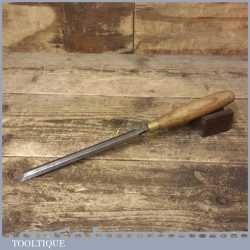Vintage W. Marples Pattern Makers 1/2” Bevel Edge Paring Chisel - Sharpened Honed