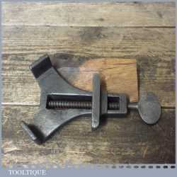 Vintage Small Cast Steel Mitre Or Corner Clamp - Good Condition
