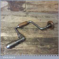 Vintage Stanley No 78 Carpenter’s Ratchet Brace 10” Swing - Good Condition