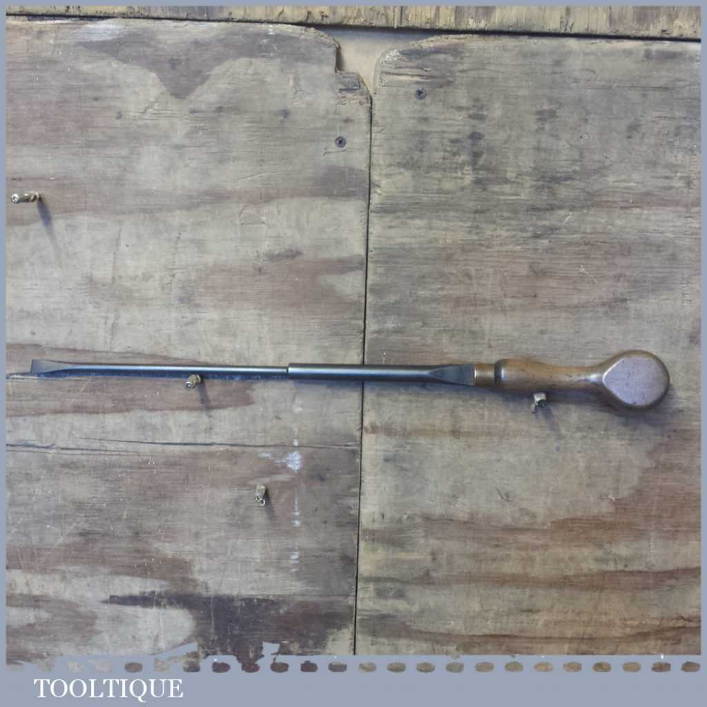 Large 22” Long Stepped Turnscrew Screwdriver - Good Condition