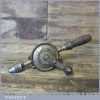 Vintage Record Double Pinion Egg Beater Hand Drill - Good Condition