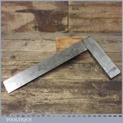 Vintage Moore & Wright No: 400 Engineers 12” Try Square - Good Condition