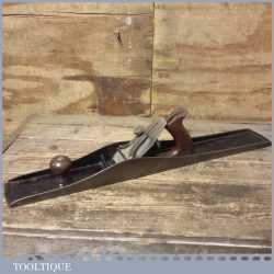 Rare Antique Siegley No: 8 Jointer Plane Corrugated Sole - Fully Refurbished