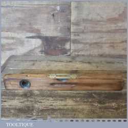 Vintage John Rabone & Sons 18” Beechwood Spirit Level - Good Condition