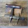 Vintage Allen Walsall Rosewood Leatherworking Washer Cutter Tool - Good Condition