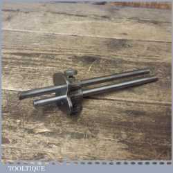 Vintage Stanley USA No: 91 Cast Steel Combined Mortice Marking Gauge