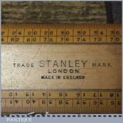 Vintage Stanley London Boxwood Scale Rule - Good Condition