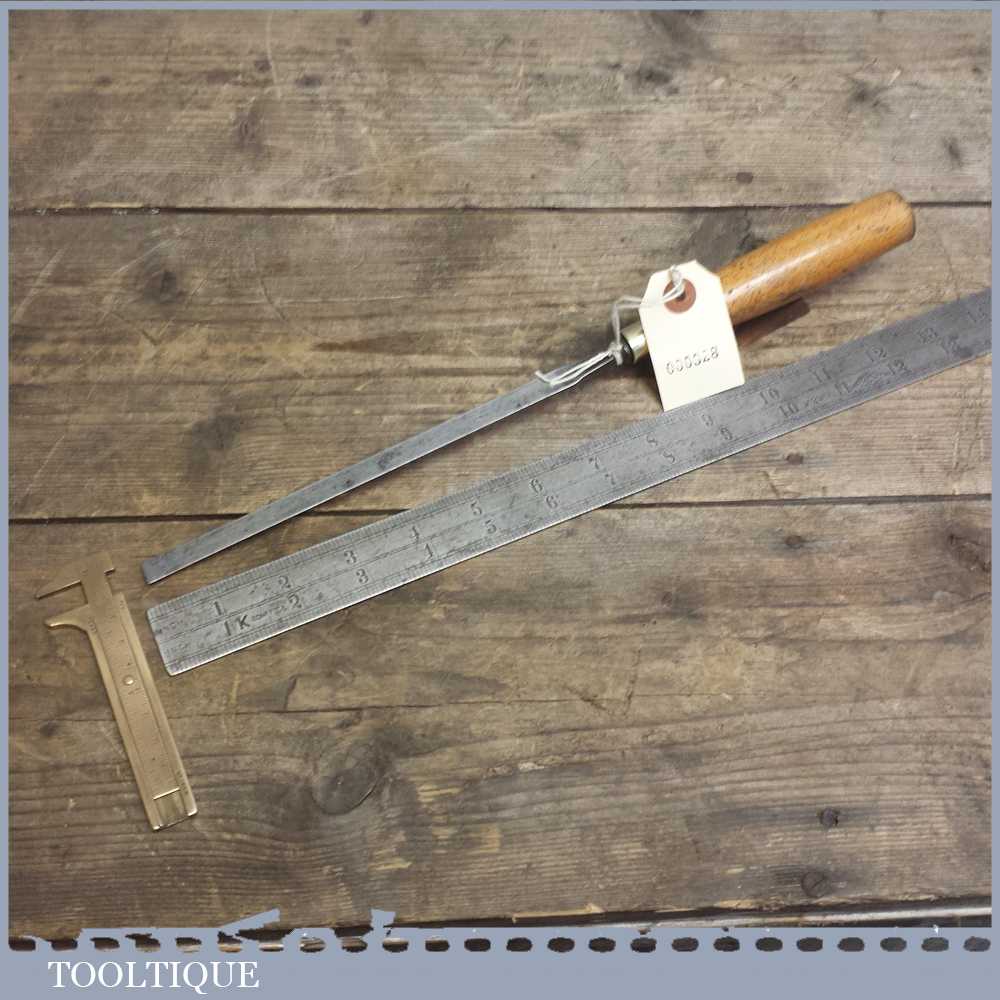 Vintage Forged Steel Paring Chisel by STORMONT - Sharpened & Honed