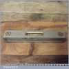Scarce Vintage No: 39 ½ Stanley USA 4” Nickel Plated Machinists Spirit Level