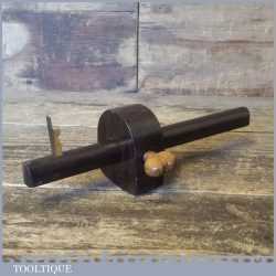 Vintage W Marples & Sons Rosewood Brass Cutting Gauge - Fully Refurbished