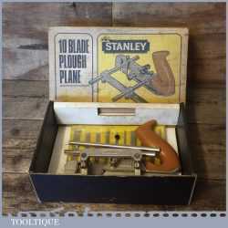 Vintage Boxed Stanley No: 13-052 Combination Plough Plane - Fully Refurbished