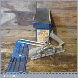 Vintage Boxed Record No: 044 Plough Plane With 8 Cutters - Fully Refurbished