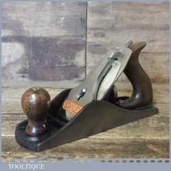 Vintage Stanley No: 4 ½ Wide Bodied Smoothing Plane - Fully Refurbished