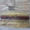 Vintage Stanley Sweetheart USA No: 104 18” Mahogany Brass Spirit Level