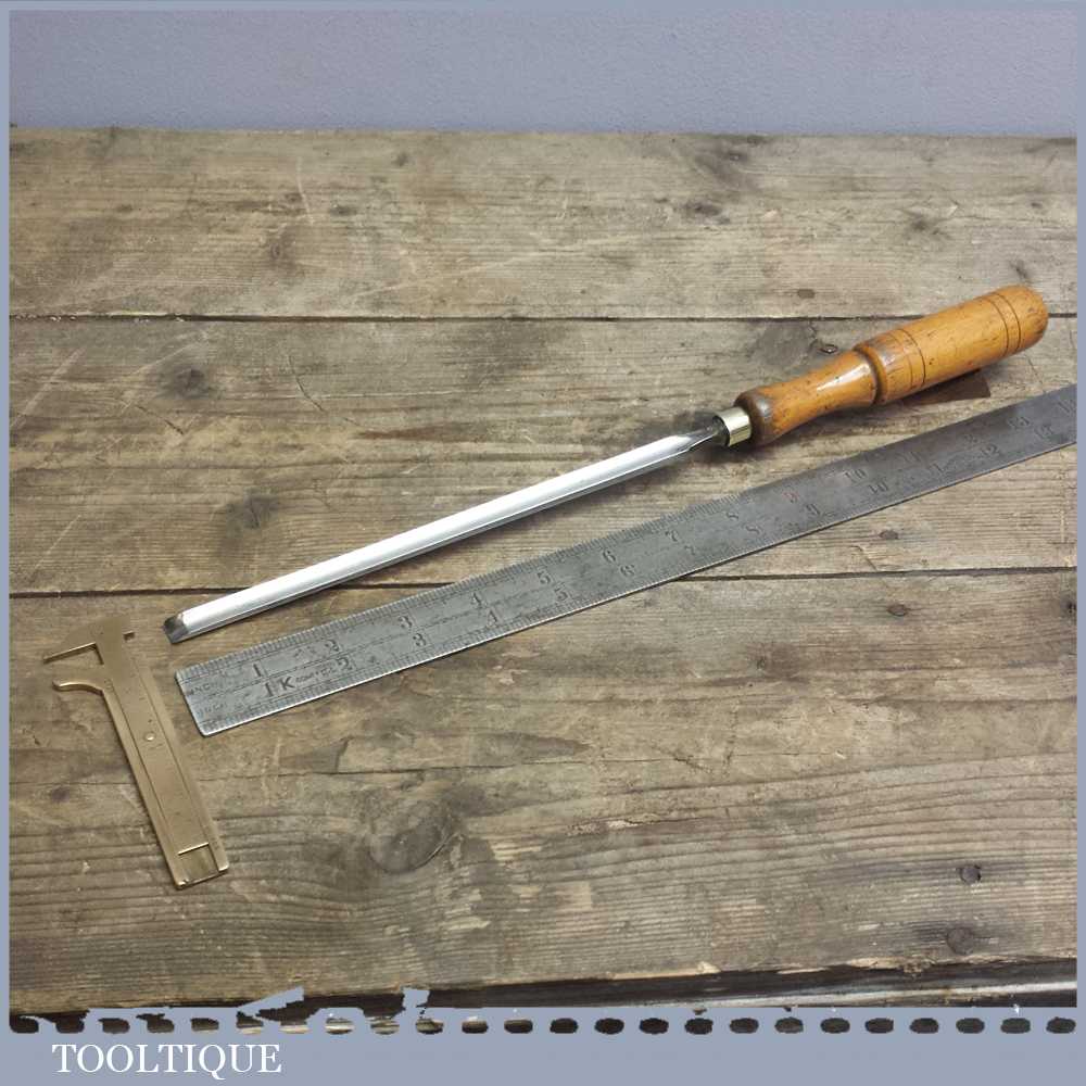Vintage 13/32" Paring Gouge Chisel by MARPLES & SONS