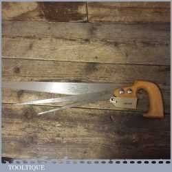 Vintage Roberts And Lee Majestic Saw With 3 Saw Plates - Good Condition