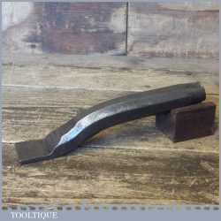 Vintage 1” Cranked Yarn Tool Or Caulking Iron - Good Condition