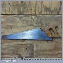 Vintage Spear & Jackson 24” Rip Saw 6 TPI - Refurbished Sharpened