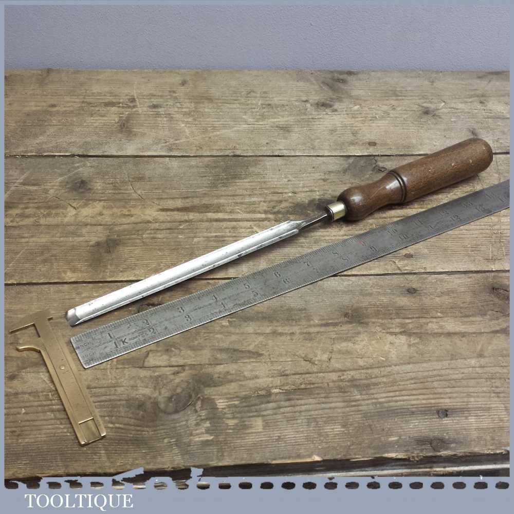 Vintage Forged Steel Paring Chisel by MARPLES & SONS - Carpenters Tool
