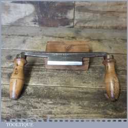 Vintage Harrison Drawknife 4 ½” Blade Beech Handles - Good Condition