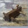 Rare Vintage A Mathieson Complex Beechwood Moulding Plane - Good Condition