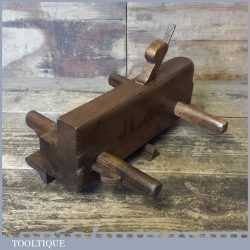 Rare Vintage A Mathieson Complex Beechwood Moulding Plane - Good Condition