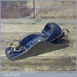 Vintage Record No: 09 ½ Adjustable Throat Block Plane - Fully Refurbished