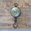 Vintage Salter Brass Faced Spring Balance Hanging Scales - Decorative