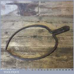 Large Antique Blacksmiths Made 18" Outside Steel Calipers - Good Condition